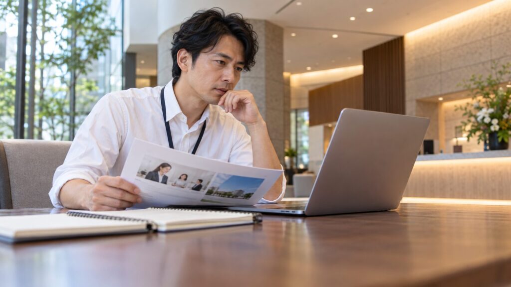 マイナビ新卒の掲載準備を相談・確認するイメージ